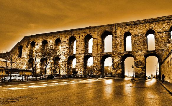 Bozdogan Aqueduct in Istanbul